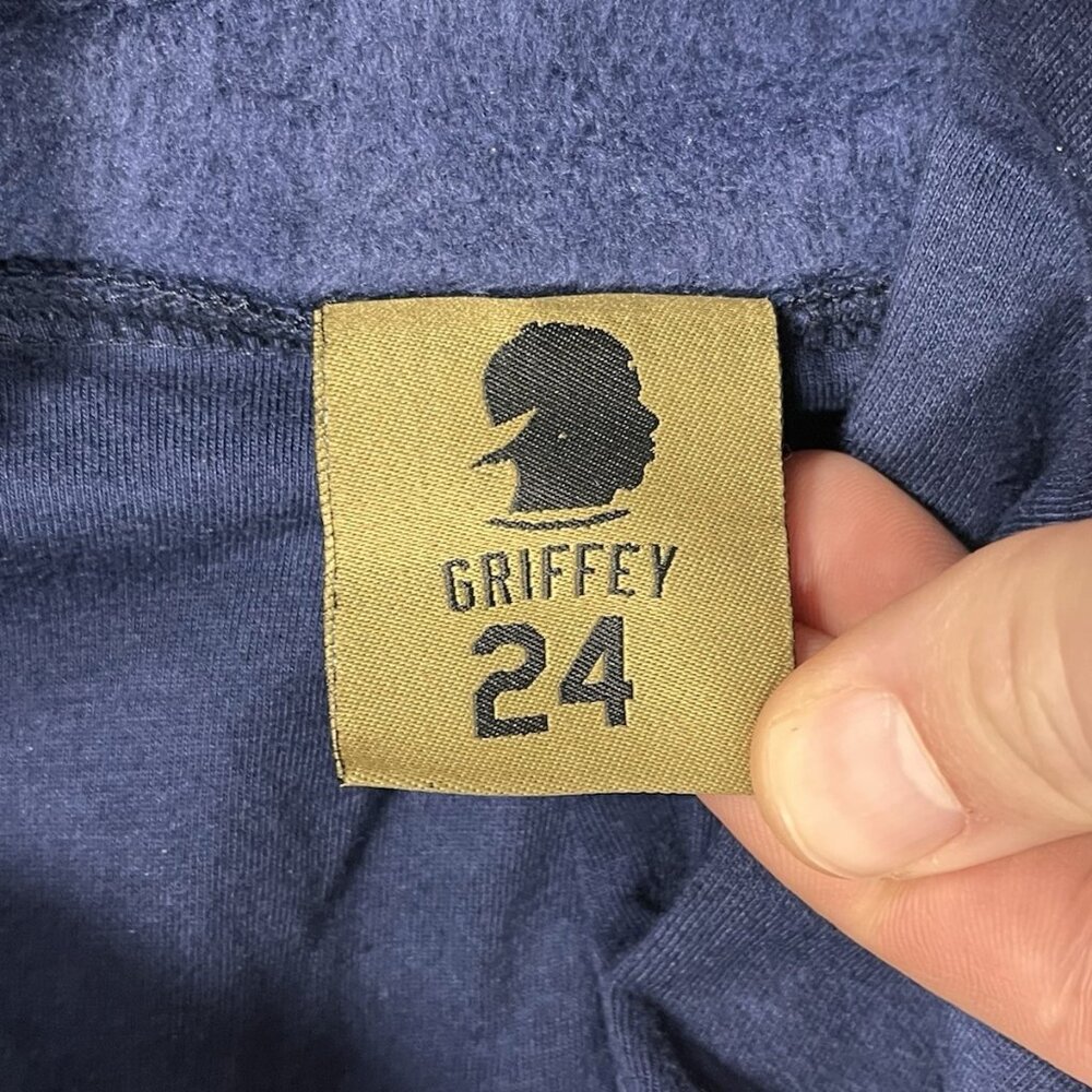 Baseballism Ken Griffey Jr Hoodie XXL Seattle Mariners GRIFFEY 24 - Picture 11 of 16